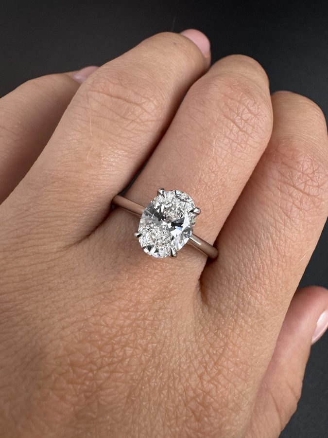 Ring 1,5 ct white gold