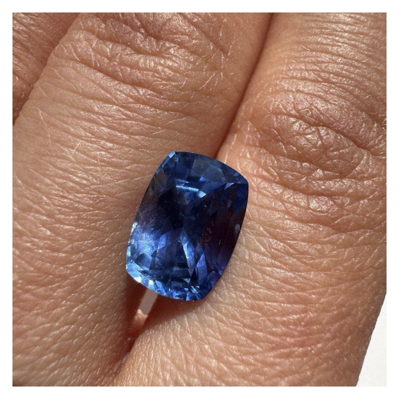 Blue Sapphire Cushion, 4.0 ct – photo 5 of 7