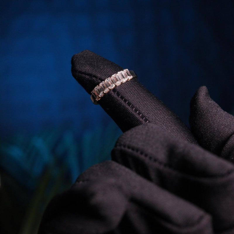 Diamond Ring – White Gold, 1.465 ct – photo 2 of 3