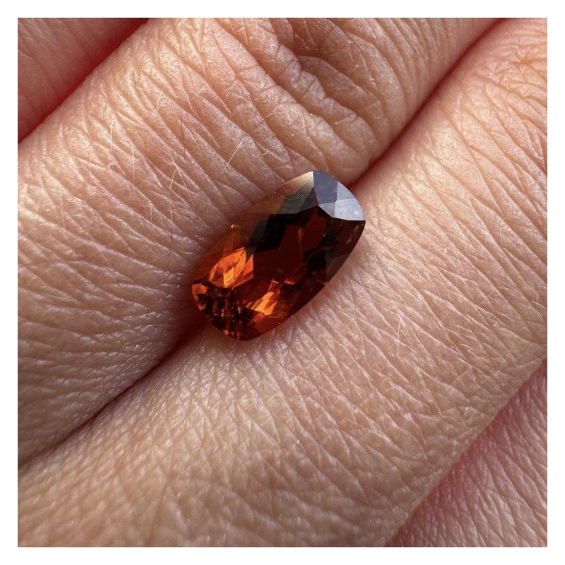 Orange Citrine Cushion, 1.28 ct – photo 3 of 5