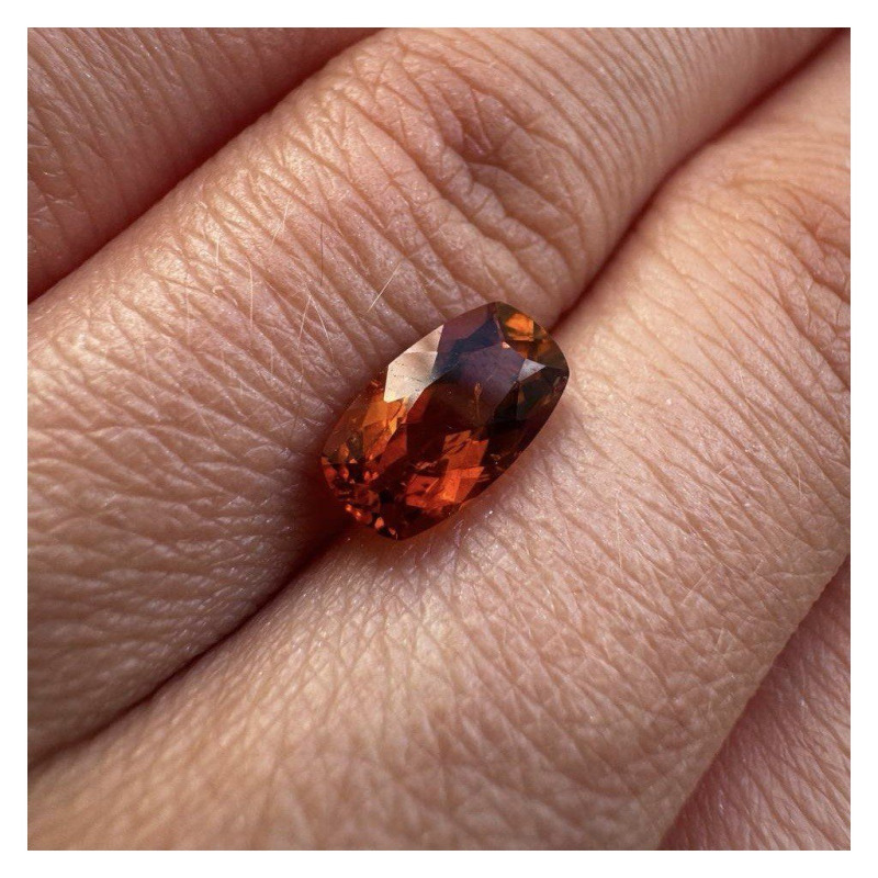 Orange Citrine Cushion, 1.28 ct – photo 4 of 5