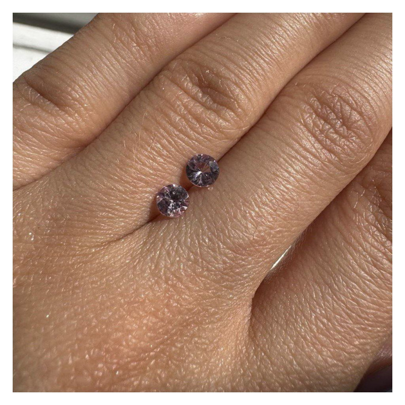 Pink Spinel Round, 0.65 ct – photo 2 of 6