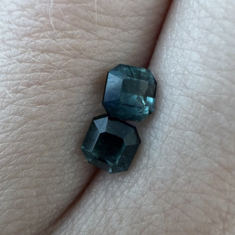 Blue Tourmaline Emerald-cut, 0.8 ct – photo 2 of 5