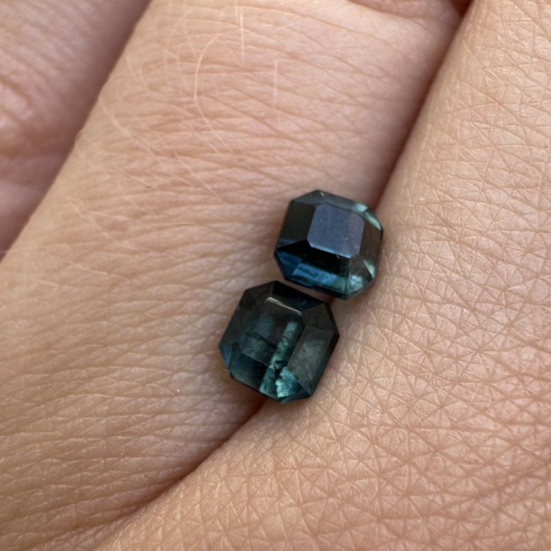 Blue Tourmaline Emerald-cut, 0.8 ct – photo 3 of 5