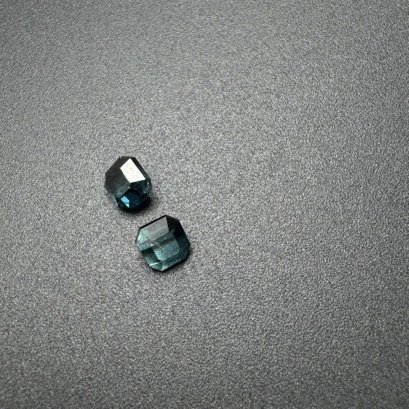 Blue Tourmaline Emerald-cut, 0.8 ct – photo 5 of 5