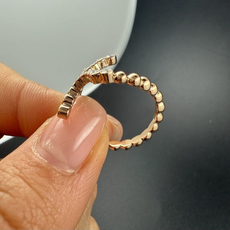 Diamond Ring – Rose Gold, 0.320 ct – photo 3 of 12