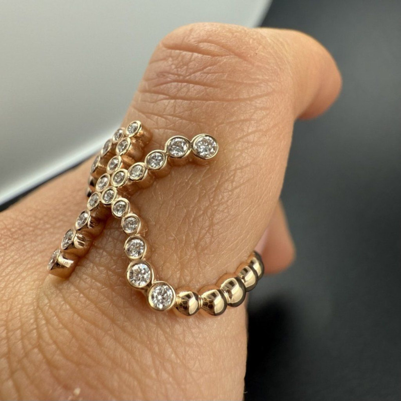 Diamond Ring – Rose Gold, 0.320 ct – photo 7 of 12