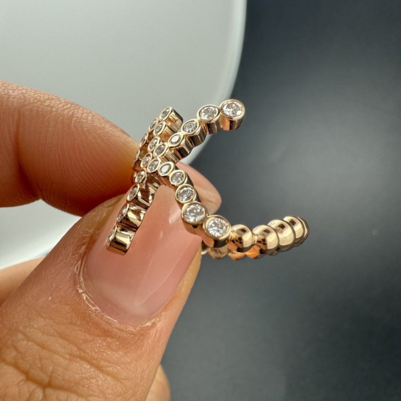 Diamond Ring – Rose Gold, 0.320 ct – photo 10 of 12