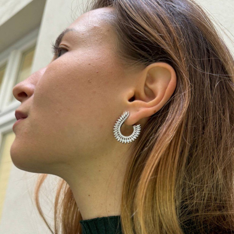 Diamond Earrings – Platinum – photo 1 of 3