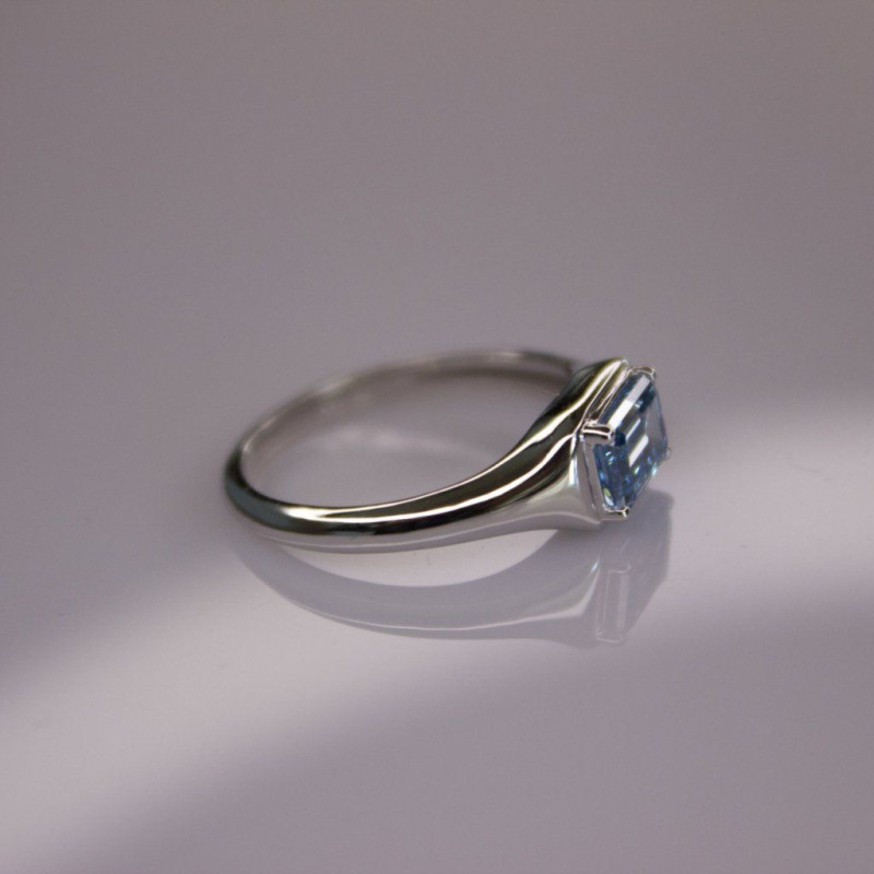 Ring with a Diamond, 1.08 ct – photo 4 of 10