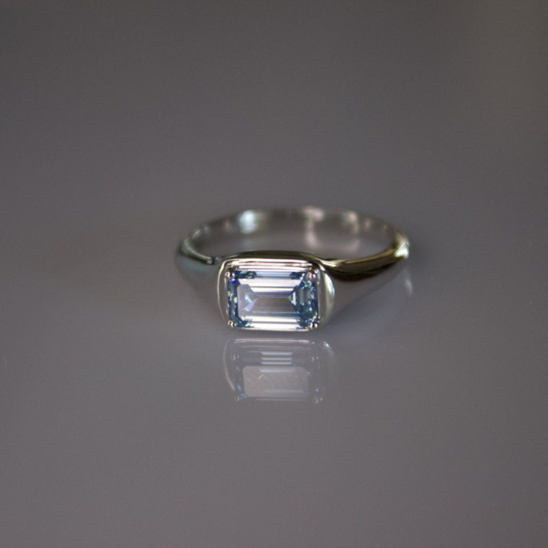 Ring with a Diamond, 1.08 ct – photo 6 of 10