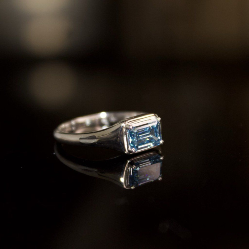Ring with a Diamond, 1.08 ct – photo 9 of 10