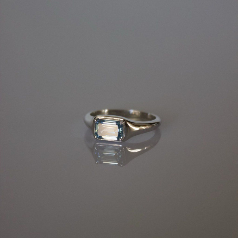 Ring with a Diamond, 1.08 ct – photo 10 of 10