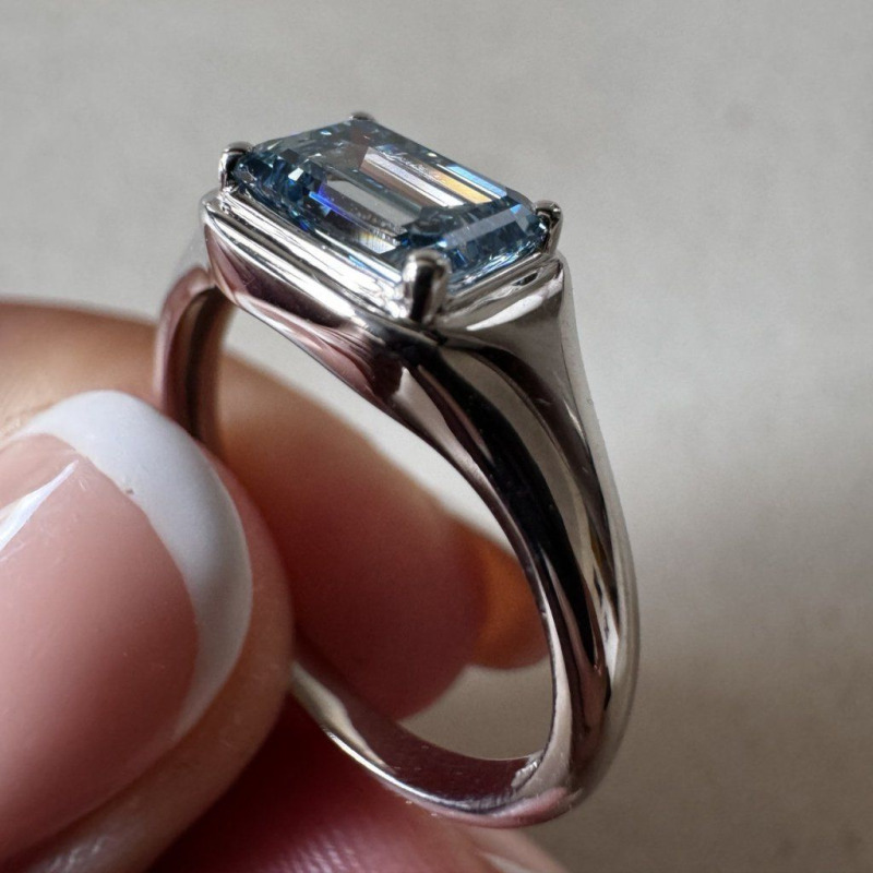 Ring with a Diamond, 1.08 ct – photo 3 of 10