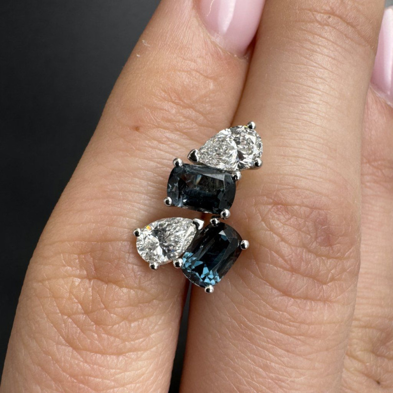 Diamond Earrings, 1.61 ct – photo 10 of 10