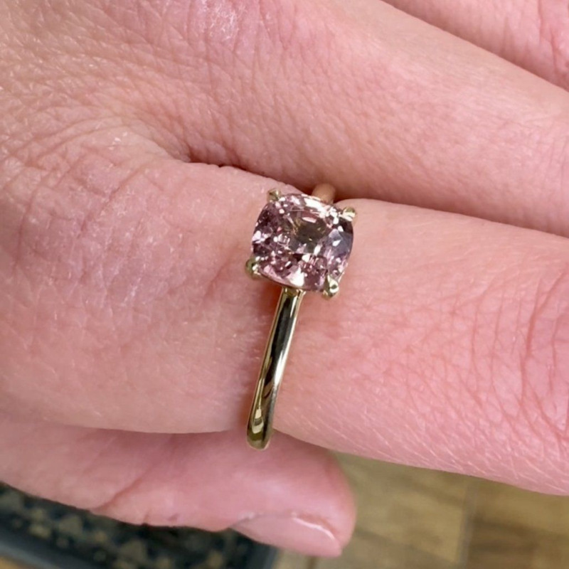 Peach Spinel Ring – photo 3 of 3