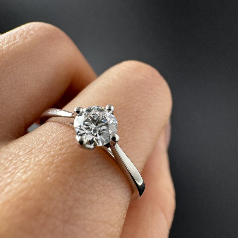 Ring with 0.5 ct Diamond, 0.5 ct – photo 2 of 6