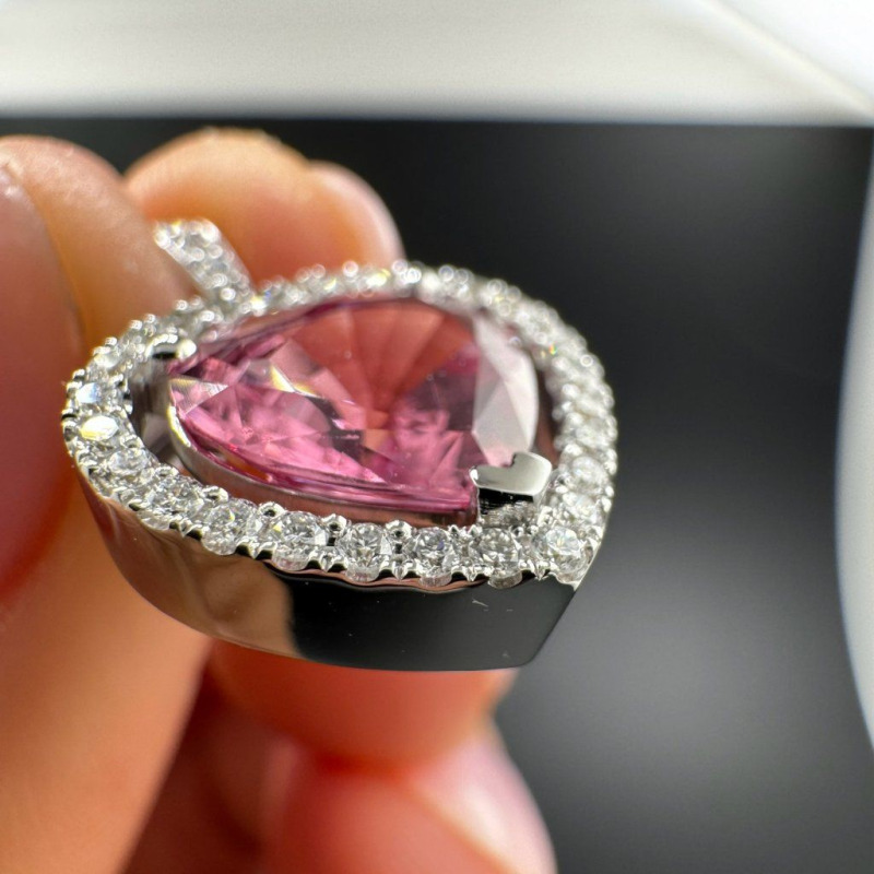 Mahenge Spinel Heart Pendant, 2.60 ct – photo 5 of 6