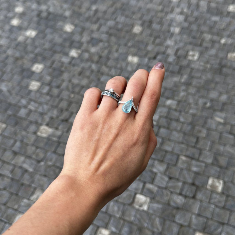 Paraíba Tourmaline Ring, 2.75 ct – photo 5 of 5