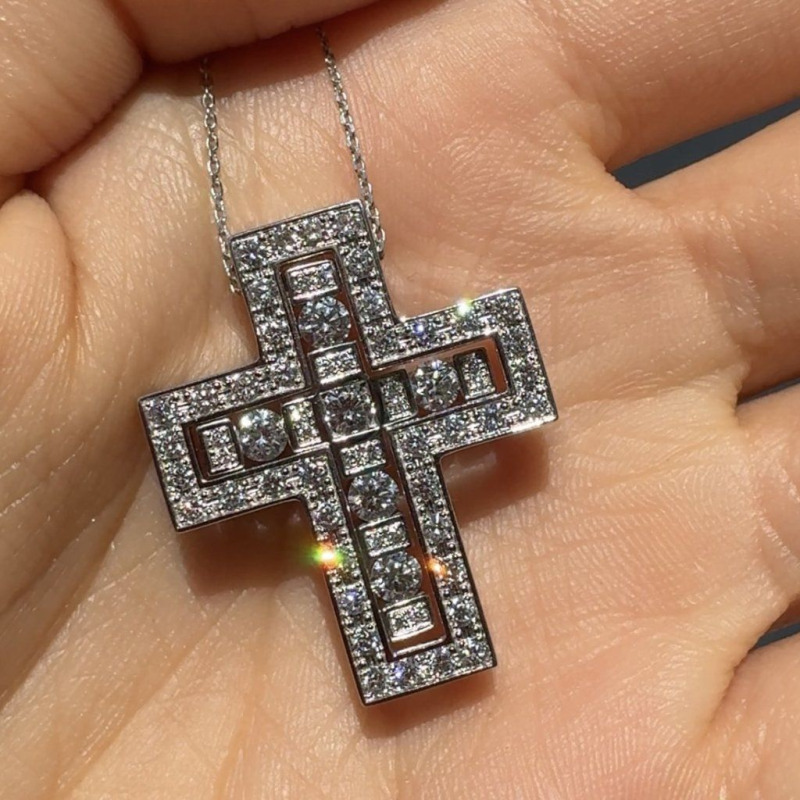 Cross Diamond Pendant