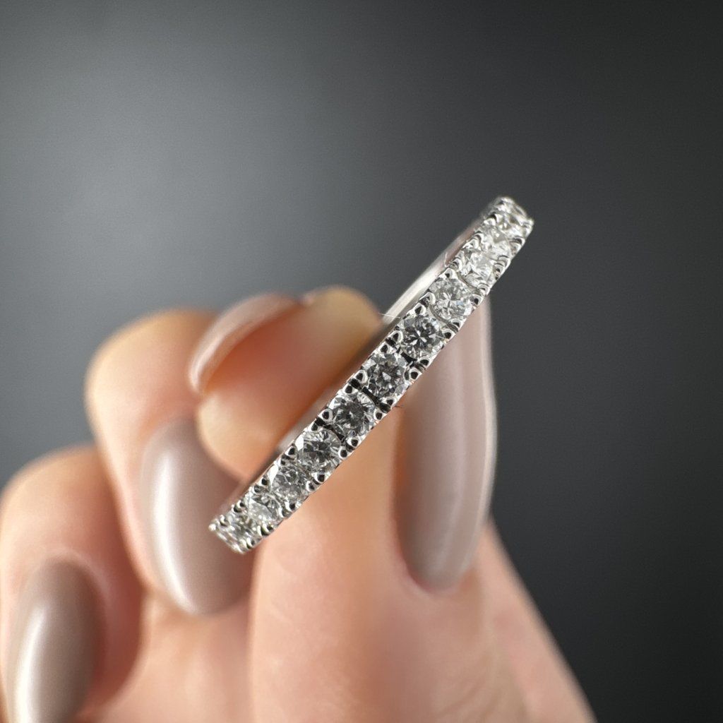 Brilliant-Set Ring – Platinum – photo 1 of 5