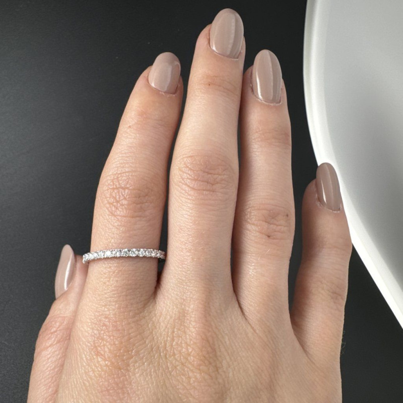 Brilliant-Set Ring – Platinum – photo 4 of 5