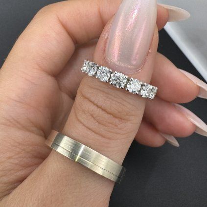 A Pair of Elegant Wedding Bands