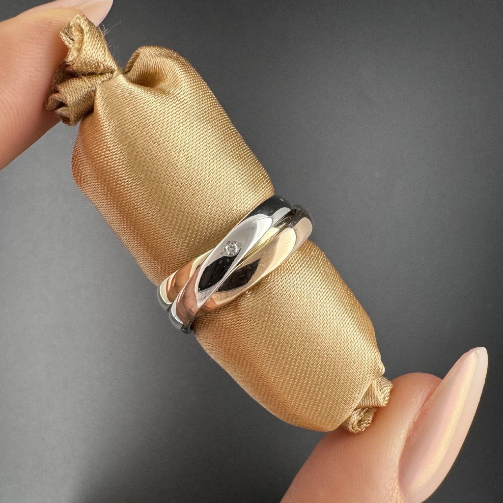 Gold Ring in the “Trinity” Style – photo 1 of 6