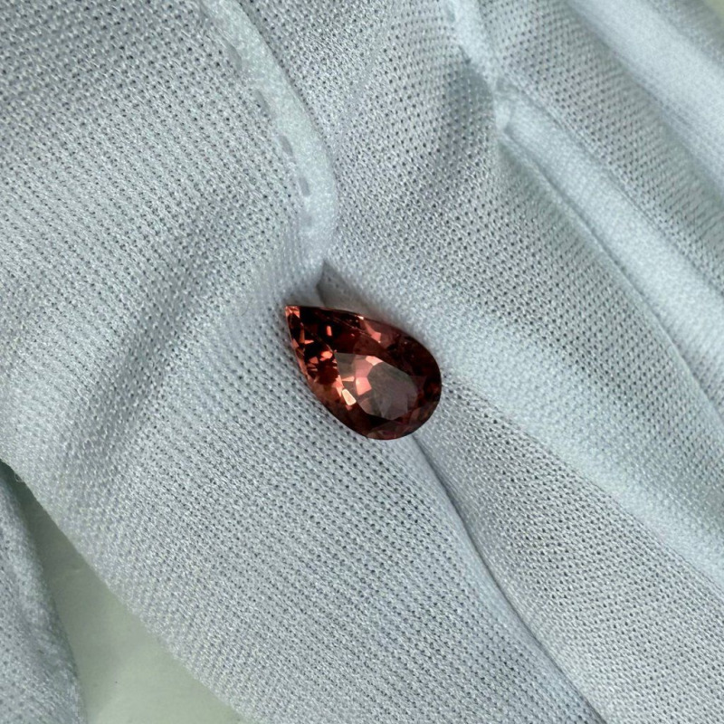Pink Tourmaline Pear, 3.23 ct – photo 4 of 8