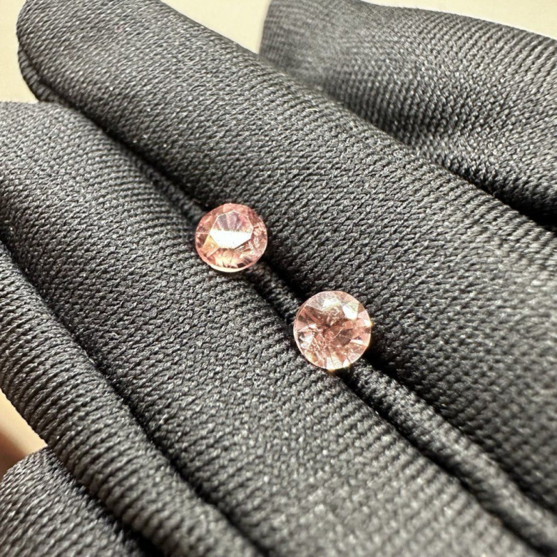 Peach Spinel Round – photo 6 of 6