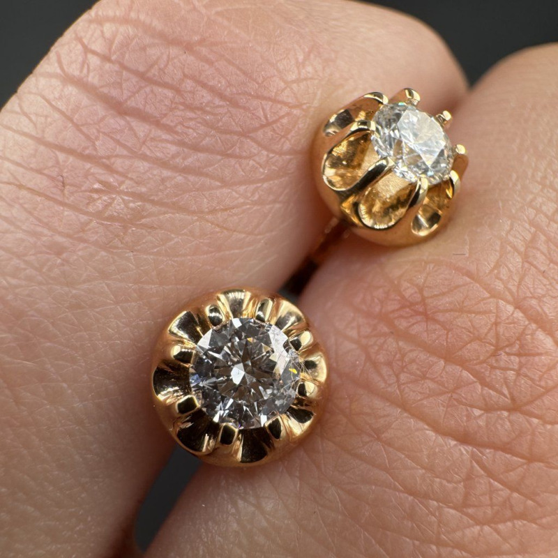 Diamond Earrings – photo 3 of 4