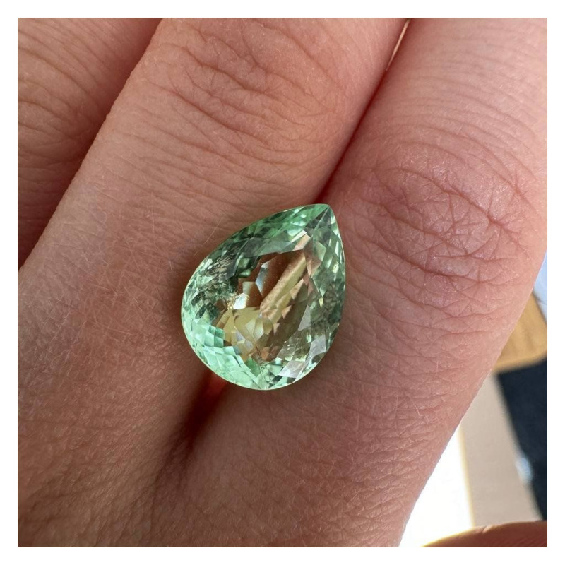 Paraíba Tourmaline Pear, 5.35 ct – photo 2 of 4