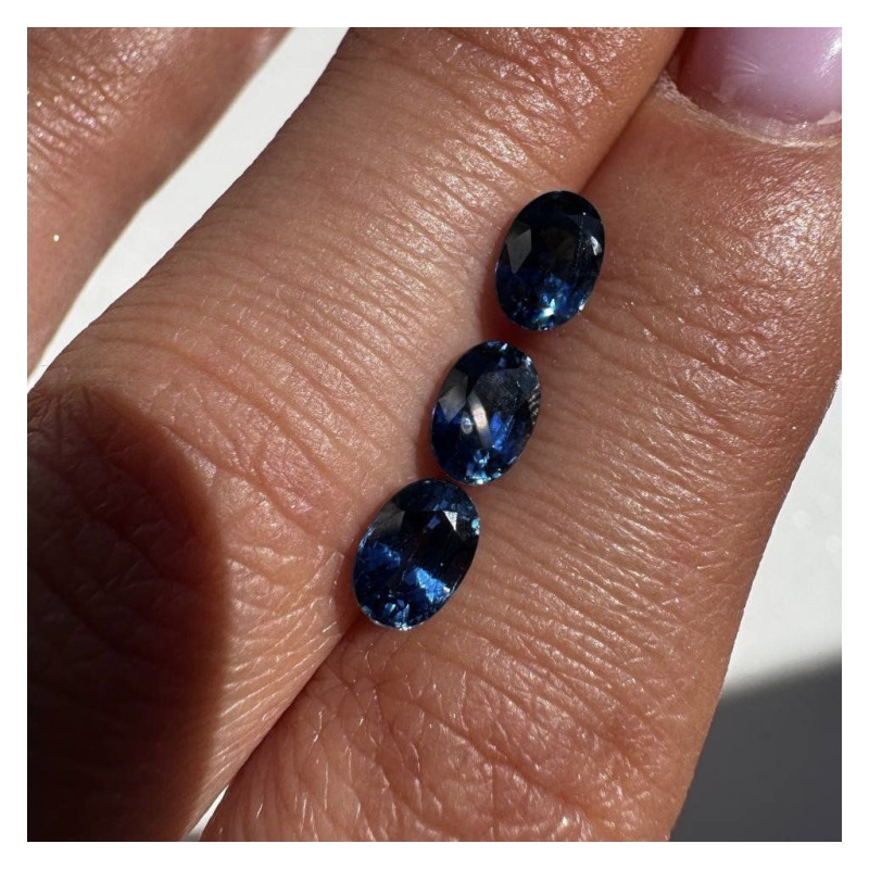 Blue Sapphires Oval